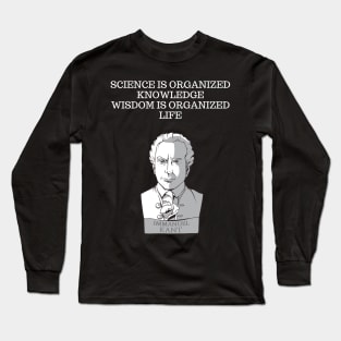 Kant quote Long Sleeve T-Shirt